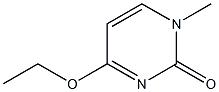 2(1H)-Pyrimidinone, 4-ethoxy-1-methyl- Structure