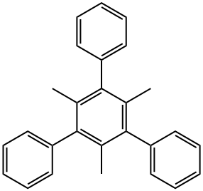 1,1':3',1''-Terphenyl, 2',4',6'-trimethyl-5'-phenyl- Structure