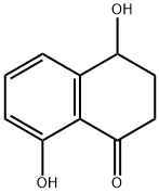 1(2H)-Naphthalenone, 3,4-dihydro-4,8-dihydroxy- 구조식 이미지