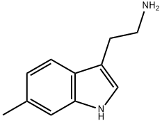 2-(6-methyl-1H-indol-3-yl)ethanamine 구조식 이미지