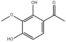 2',4'-Dihydroxy-3'-methoxyacetophenone 구조식 이미지