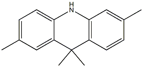 Acridine,9,10-dihydro-2,6,9,9-tetramethyl- Structure