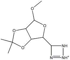 imino-[(2-methoxy-7,7-dimethyl-3,6,8-trioxabicyclo[3.3.0]oct-4-yl)methylimino]azanium Structure