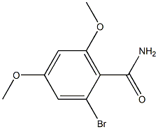 Benzamide, 2-bromo-4,6-dimethoxy- 구조식 이미지