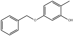 5-(BENZYLOXY)-2-METHYLPHENOL Structure