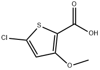 5-Chloro-3-methoxy-thiophene-2-carboxylic acid Structure