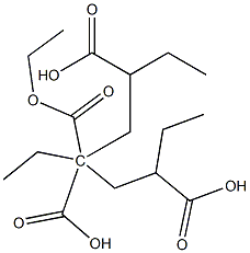 1,3,3,5-Pentanetetracarboxylicacid, 1,3,3,5-tetraethyl ester 구조식 이미지