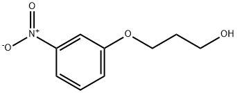 3-(3-Nitrophenoxy)-1-propanol 구조식 이미지
