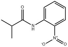 Propanamide, 2-methyl-N-(2-nitrophenyl)- Structure