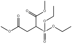 DIMETHYL 2-(DIETHOXYPHOSPHORYL)SUCCINATE Structure