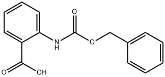 2-phenylmethoxycarbonylaminobenzoic acid Structure