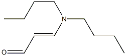 2-Propenal, 3-(dibutylamino)- 구조식 이미지