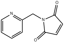 1H-Pyrrole-2,5-dione,1-(2-pyridinylmethyl)- Structure