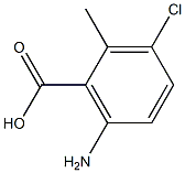 Benzoic acid, 6-amino-3-chloro-2-methyl- 구조식 이미지