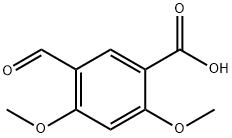 5-Formyl-2,4-dimethoxy-benzoic acid 구조식 이미지