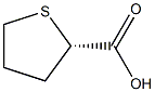 2-Thiophenecarboxylic acid, tetrahydro-, (S)- Structure