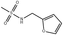 N-(furan-2-ylmethyl)methanesulfonamide 구조식 이미지