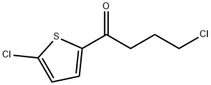 4-chloro-1-(5-chlorothiophen-2-yl)butan-1-one 구조식 이미지