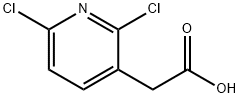 2-(2,6-dichloropyridin-3-yl)acetic acid Structure