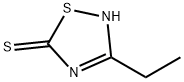 1,2,4-Thiadiazole-5(2H)-thione, 3-ethyl- Structure