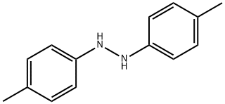 Hydrazine,1,2-bis(4-methylphenyl)- Structure