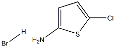 5-Chlorothiophen-2-amine hydrobromide 구조식 이미지