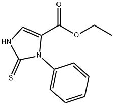 1H-Imidazole-4-carboxylic acid, 2,3-dihydro-3-phenyl-2-thioxo-, ethyl ester Structure