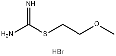 Carbamimidothioic acid,2-methoxyethyl ester, monohydrobromide (9CI) Structure