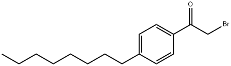 2-bromo-1-(4-octylphenyl)ethanone Structure