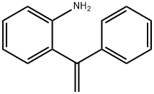 Benzenamine, 2-(1-phenylethenyl)- 구조식 이미지