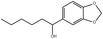 1,3-Benzodioxole-5-methanol,a-pentyl- 구조식 이미지