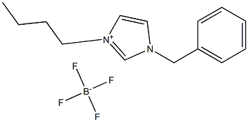 1-Benzyl-3-butylimidazolium tetrafluoroborate Structure
