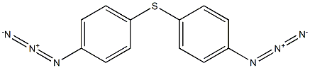 Benzene,1,1'-thiobis[4-azido- Structure