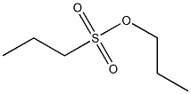 1-Propanesulfonic acid,propyl ester Structure