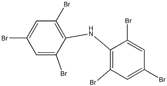 2,4,6-tribromo-N-(2,4,6-tribromophenyl)aniline Structure