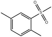 Benzene, 1,4-dimethyl-2-(methylsulfonyl)- Structure