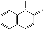 2(1H)-Quinoxalinone,1-methyl- 구조식 이미지