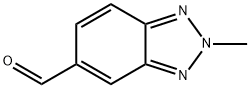 2-Methyl-2H-benzo[d][1,2,3]triazole-5-carbaldehyde Structure