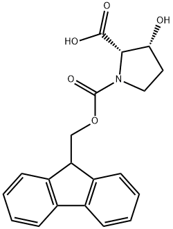 Fmoc-cis-3-Hydroxy-L-proline Structure