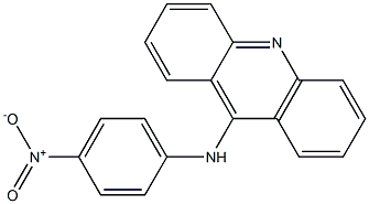 9-Acridinamine,N-(4-nitrophenyl)- Structure