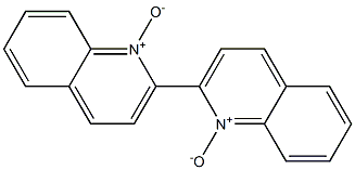 2,2'-Biquinoline, 1,1'-dioxide 구조식 이미지