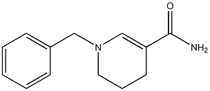 3-Pyridinecarboxamide, 1,4,5,6-tetrahydro-1-(phenylmethyl)- Structure