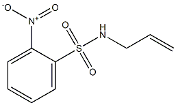 Benzenesulfonamide, 2-nitro-N-2-propenyl- Structure