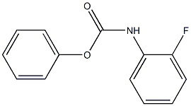 Carbamic acid, (2-fluorophenyl)-, phenyl ester Structure