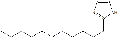 1H-Imidazole, undecyl- Structure