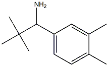 1-(3,4-DIMETHYLPHENYL)-2,2-DIMETHYLPROPAN-1-AMINE Structure