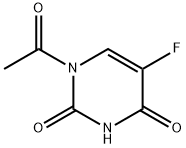 1-ACETYL-5-FLUORO-1,2,3,4-TETRAHYDROPYRIMIDINE-2,4-DIONE Structure