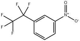 Benzene, 1-nitro-3-(pentafluoroethyl)- Structure