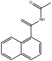 N-(1-(NAPHTHALEN-1-YL)VINYL)ACETAMIDE Structure