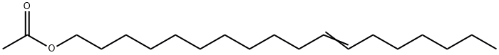 11-Octadecen-1-ol, acetate Structure